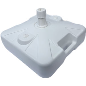 のぼり用ポールスタンド(L/満水時約32kg/白)