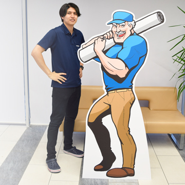 屋内用等身大パネル