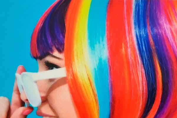 電飾看板用フィルム(糊付き・乳半)