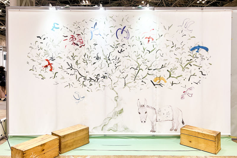 ブース専用タペストリー