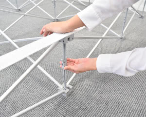 連結部をロック