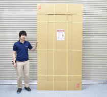 1,200×2,400mmパネルの荷姿です。